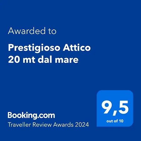 Prestigioso Attico 20 Mt Dal Mare